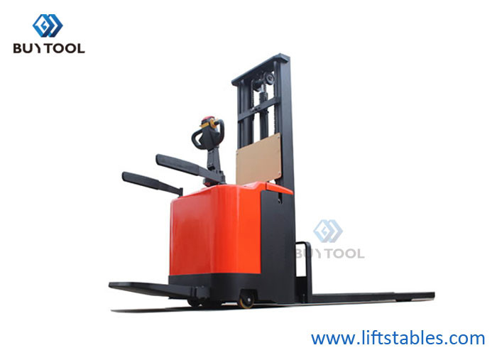 buy Full Electric Motorized Pallet Jack 1 Ton Lifting Height 3000mm For Warehouse online manufacturer