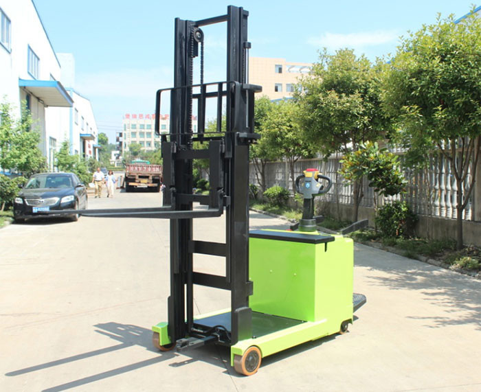 Good price 1000kg 2500mm Counter Balance Electric Pallet Stacker online