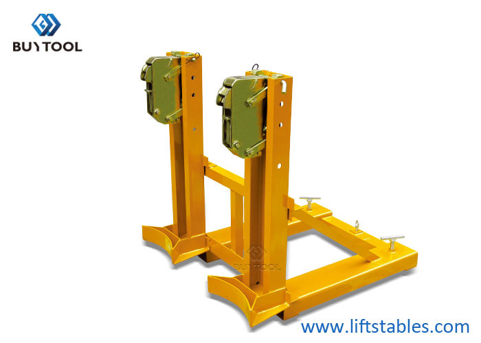 Good price Double Bucket Drum Grap For Forklift Hydraulic Grabber Forklift Attachment online